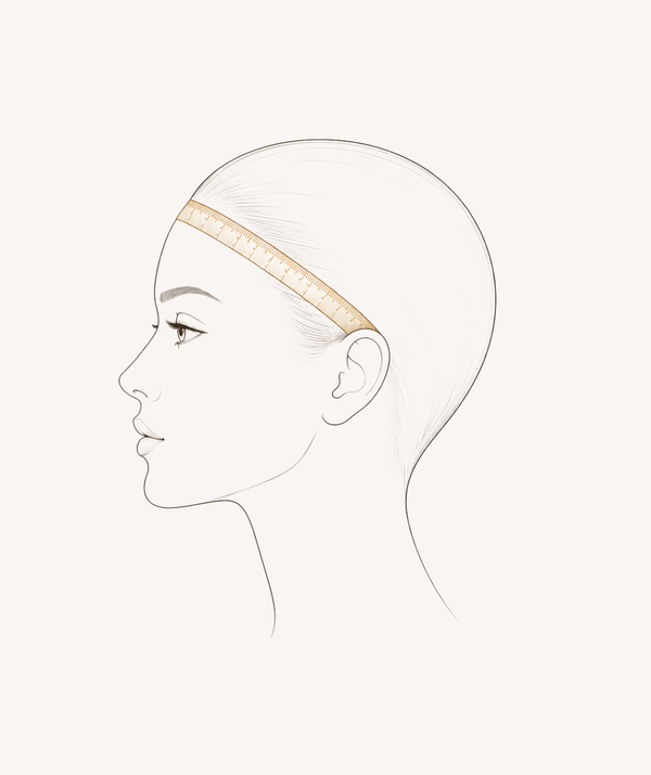 Ear to Ear (Forehead)